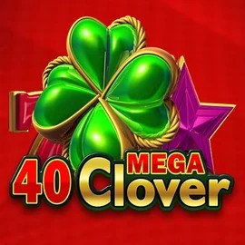 40 Mega Clover game by Amusnet Interactive – logo hosted on CrownPlay Casino