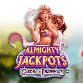Almighty Jackpots: Garden of Persephone by Novomatic, showcased at crownsplaycasino.com – game logo