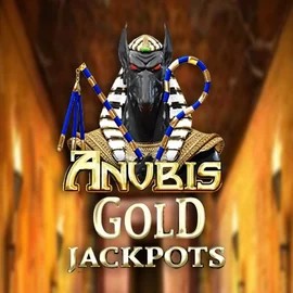 Anubis Gold Jackpots casino game by Inspired Gaming – featured logo at CrownPlay Casino