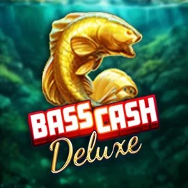 Slots logo of Bass Cash Deluxe from Alchemy Gaming at CrownPlay Casino