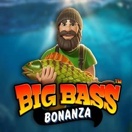 Big Bass Bonanza by Pragmatic Play, showcased at crownsplaycasino.com – game logo