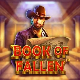 Book Of Fallen online game logo by Pragmatic Play on crownsplaycasino.com