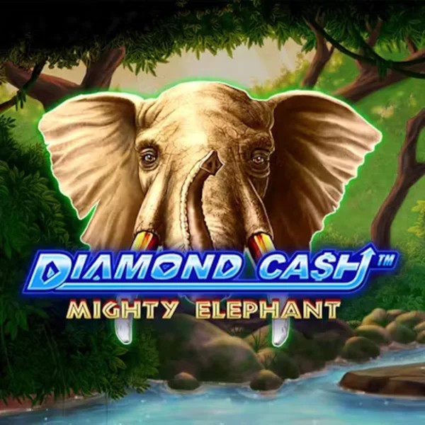 Try Diamond Cash Mighty Elephant slot by Greentube on crownsplaycasino.com – logo image