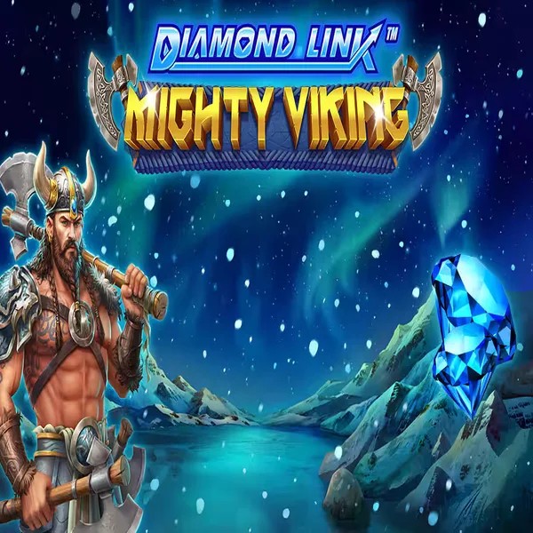 Diamond Link Mighty Viking logo by Greentube at CrownPlay Casino