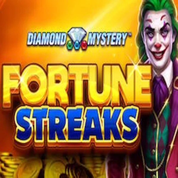 Diamond Mystery Fortune Streaks by Greentube, showcased at crownsplaycasino.com – game logo