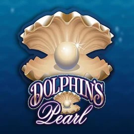 Dolphins Pearl by Novomatic, showcased at crownsplaycasino.com – game logo