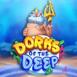 Dorks of the Deep online game logo by Hacksaw Gaming on crownsplaycasino.com
