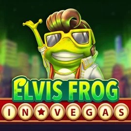 Elvis Frog In Vegas logo by BGAMING at CrownPlay Casino