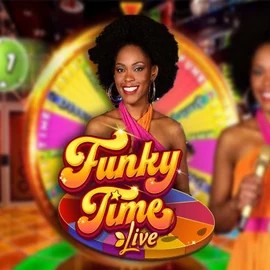 Funky Time logo – Live Casino by Evolution at CrownPlay Casino