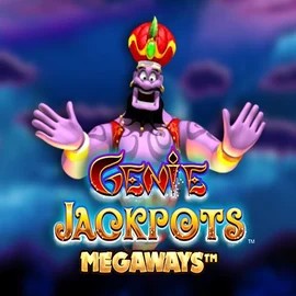 Genie Jackpots Megaways logo – Jackpots by Blueprint Gaming at CrownPlay Casino