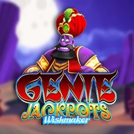 Genie Jackpots Wishmaker casino game by Blueprint Gaming – featured logo at CrownPlay Casino