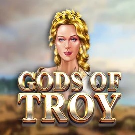 Gods of Troy casino game by Red Tiger Gaming – featured logo at CrownPlay Casino