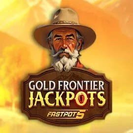 Gold Frontier Jackpots FastPot5 logo – Jackpots by Yggdrasil at CrownPlay Casino