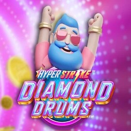Enjoy Hyper Strike Diamond Drums by Gameburger Studios – logo hosted on crownsplaycasino.com