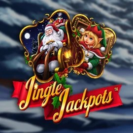Official Jackpots logo: Jingle Jackpots by Dragon Gaming at CrownPlay Casino