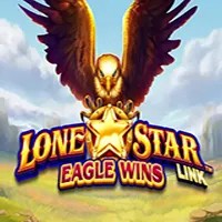 Lone Star Link Eagle Wins logo – Slots by Novomatic at CrownPlay Casino