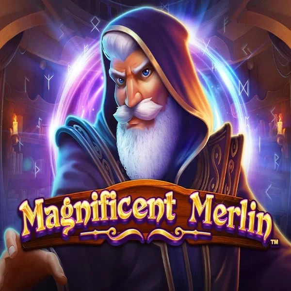 Magnificent Merlin logo by Greentube CrownPlay Casino