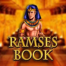 Slots logo of Ramses Book from Gamomat at CrownPlay Casino