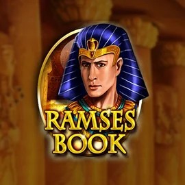 Ramses Book Deluxe casino game by Gamomat – featured logo at CrownPlay Casino