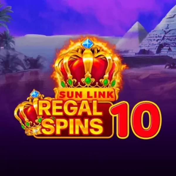 Official Slots logo: Regal Spins 10 by PatePlay at CrownPlay Casino