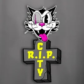 Official Slots logo: RIP City by Hacksaw Gaming at CrownPlay Casino