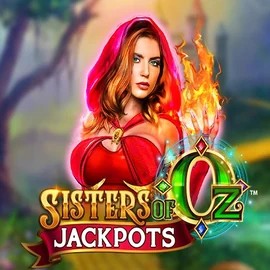 Official Jackpots logo: Sisters Of Oz Jackpots by Triple Edge Studios at CrownPlay Casino