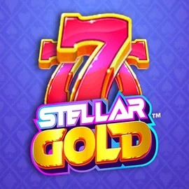 Stellar Gold by Snowborn Games, showcased at crownsplaycasino.com – game logo