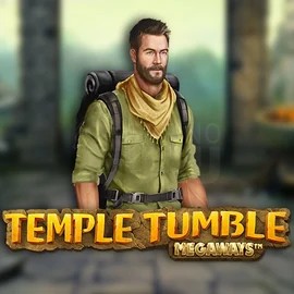 Temple Tumble Megaways logo by Relax Gaming CrownPlay Casino