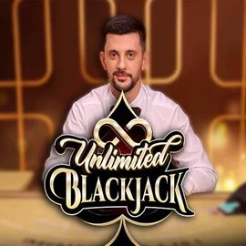Unlimited Blackjack casino game by Ezugi – featured logo at CrownPlay Casino