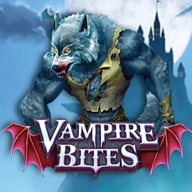 Official Slots logo: Vampire Bites by Amusnet Interactive at CrownPlay Casino